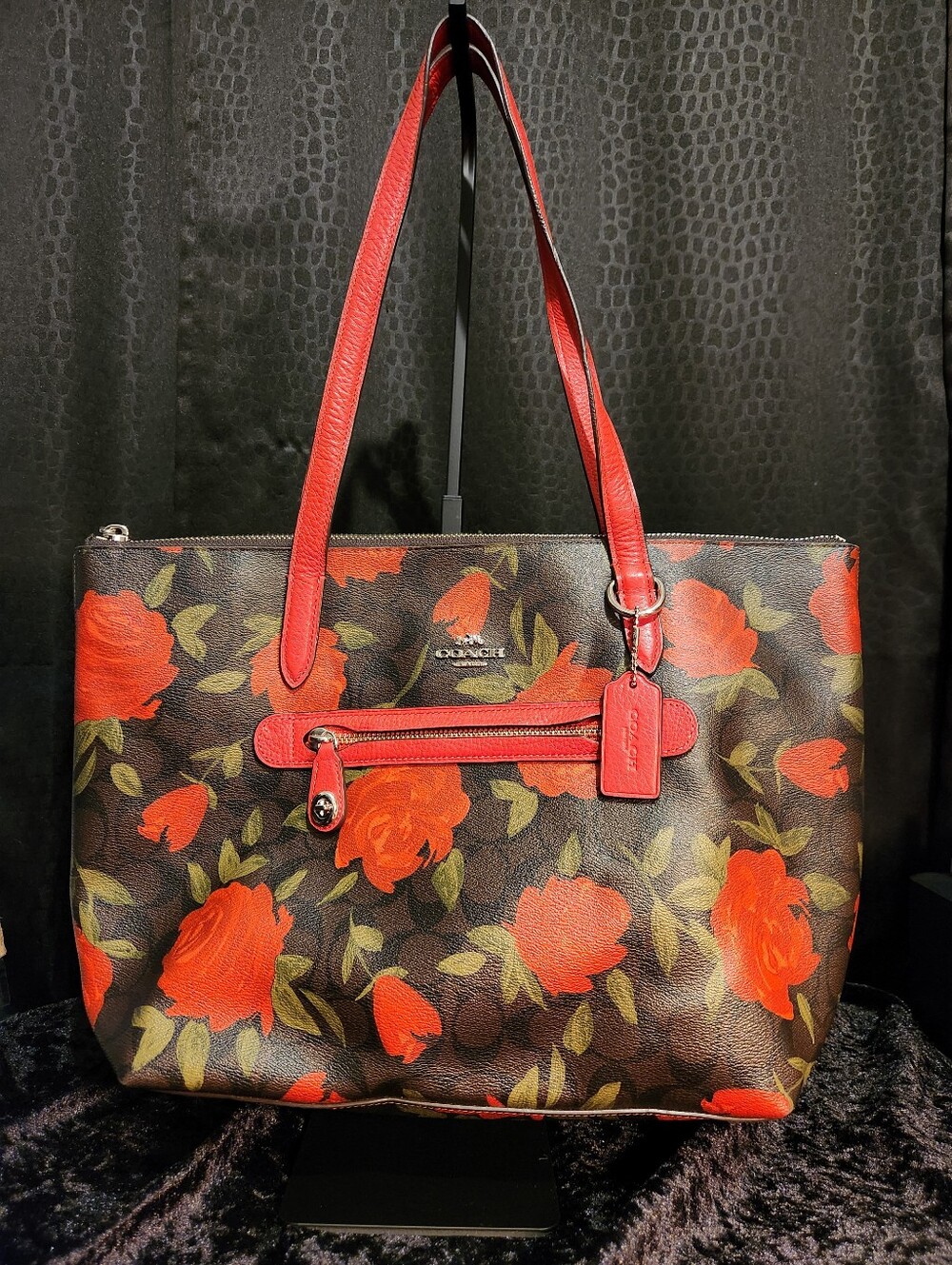 Coach Floral Tote Bag
